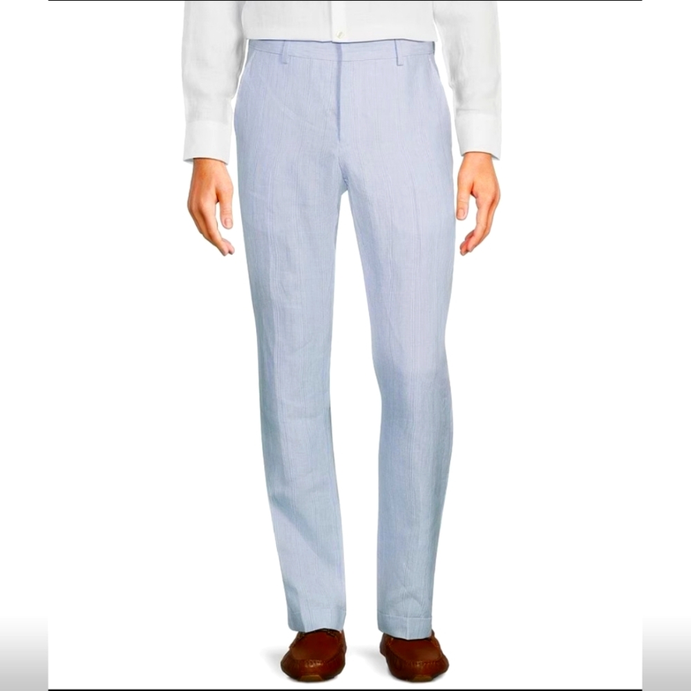 MURANO - Linen Slim Fit Pants